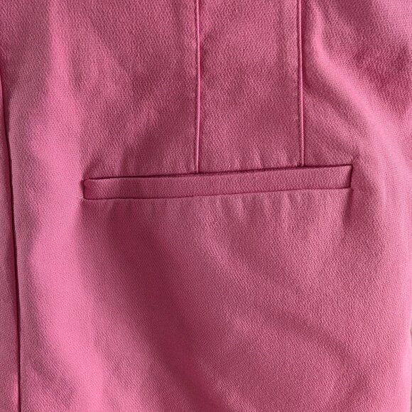Zara Pink High Rise Shorts Women’s Size Medium Stretch Barbie Summer - Picture 6 of 10